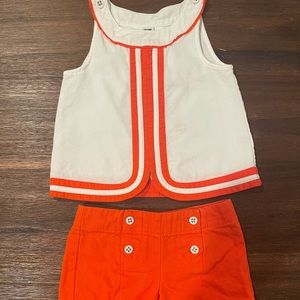 Janie and Jack shorts set